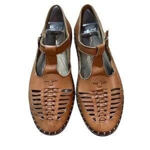 RIEKER SPORTLICH Natural Leather Loafer Size 8 Made In‎ Germany
